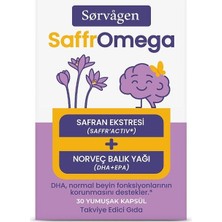 Sorvagen Saffr Omega Safran ve Omega 3 30 Yumuşak Kapsül