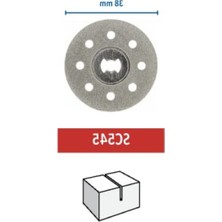 Şanal Elmas Kesme Diski, 38 mm