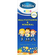 Vitallin Kids Multivitamin Mineral Şurup 150 ml
