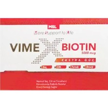 Vimex Biotin Extra 5 Mg 60 Tablet