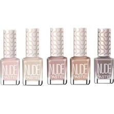 aklow akyoleticaret Nude Oje 5'li Set 751 763 752 101 760