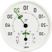 Şanal Analog Termal Higrometre - Iç ve Dış Mekan Kullanımı Için Renkli Ekran