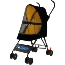 aklow akyoleticaret Evcil Hayvan Arabası Siyah 76.5 * 44 * 99 cm Max 15 kg