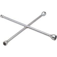 Şanal Krom 1/2 Adaptörlü Istavroz Bijon Anahtar - 17 x 19/22