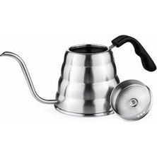 aklow akyoleticaret 1,2 L Çelik Barista Drip Kettle, Filtre Kahve Demleme Ibriği CIN372