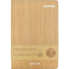 aklow akyoleticaret 14X21 Spiralli Bambu Kapak Defter