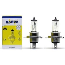 aklow akyoleticaret H4 12V 100/90W P43T Tırnaklı Ampul 2 Adet