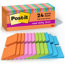 aklow akyoleticaret Yapışkan Notlar, 7,6 x 7,6 Cm, Küp Yaprak, 24 Ped