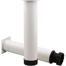 aklow akyoleticaret Mobilya Kanepe Baza, Ayağı Ayarlanabilir Beyaz, Koltuk Metal Destek, Ayak 25 cm