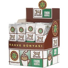 aklow akyoleticaret 3'ü 1 Arada Fındık Aromalı Hazır Kahve 40'lı Paket (18 G x 40 Adet)