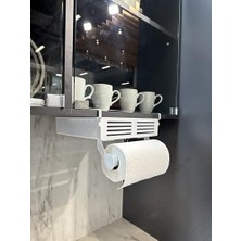 aklow akyoleticaret ME8501ROLF Mutfak Organizatör Rafı, Beyaz