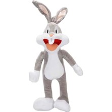 aklow akyoleticaret Looney Tunes Bugs Bunny Peluş Oyuncak, 40 Cm, Çok Renkli, Unisex
