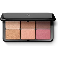aklow akyoleticaret Dirençsiz Total Look Face Powder Palette 02 | Yüz Pudrası Paleti, 2 Bronzlaştırıcı, 2 Ruj ve 2 Vurgulayıcı