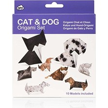 aklow akyoleticaret Kedi ve Köpek Origami Kiti