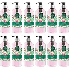 aklow akyoleticaret Doğal Zeytinyağlı Sıvı Sabun Manolya Çiçeği 500 ml x 12 Adet