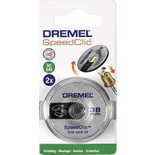 aklow akyoleticaret SC541 Ez Speedclic Metal Taşlama Diskleri 2'li