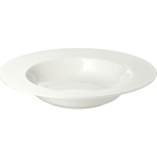 aklow akyoleticaret Derin Tabak Beyaz 24 cm