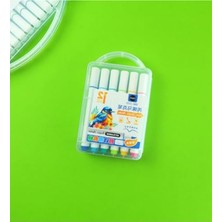 Şanal Renkli 12 Adet Akrilik Marker Kalem Seti