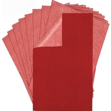 aklow akyoleticaret Kırmızı Karbon Kağıdı A4 10 Adet 21X29,7 cm Kopya Kağıdı Transfer Kağıdı Renkli Karbon Kağıdı