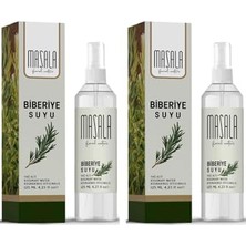 aklow akyoleticaret Biberiye Suyu 125 ml x 2 Adet, Sebum ve Yağ Dengeleyici Hidrosol
