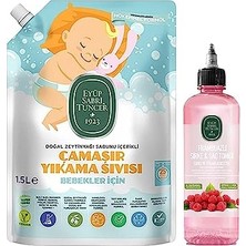 aklow akyoleticaret Frambuazlı Saç Toniği ve Sirke; Bebek Çamaşır Deterjanı