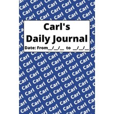 aklow akyoleticaret Carl Kişiselleştirilebilir Günlük Defter