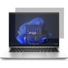 aklow akyoleticaret Hp Elitebook 1040 G9 14 Inç Uyumlu 9h Temperli Nano Cam Hayalet Ekran Koruyucu, Anti-Spy Gizlilik