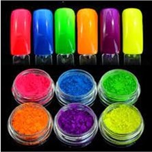 aklow akyoleticaret Neon Pigment Tırnak Tasarımı Mercan