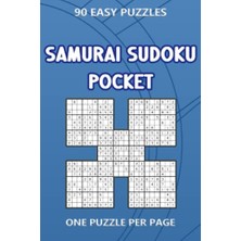 aklow akyoleticaret Samurai Sudoku Pocket: 90 Easy Puzzles One Puzzle Per Page (4 x 6 Inches In Size)