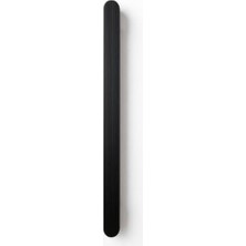 aklow akyoleticaret 800 mm Siyah Anzer Çizgili Mat Dolap Çekmece Kulpu Modern Uzun Kulp Gardırop Mutfak Banyo Uyumlu