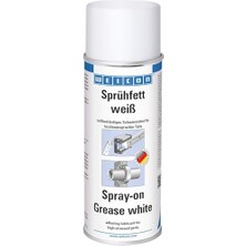 aklow akyoleticaret Sıvı Gres, Beyaz, Sprey, 400 Ml, Bilyalı Rulmanlar ve Benzerleri Için Çok Amaçlı Sprey Gres