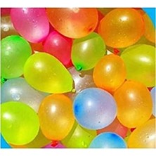 Şanal Karışık Renklerde 100 Adet Su Balonu, Yaz Partileri Için Eğlenceli