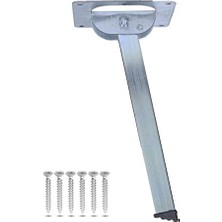 aklow akyoleticaret Sofra Ayağı Metal, Sofrası Sini Altı, Çinko Katlanır Yer, 25 cm
