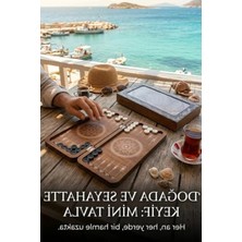 Şanal Kompakt Taşınabilir Tavla Seti, Ceviz Renk