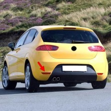 aklow akyoleticaret Arka Tampon Sol Alt Köşe Reflektörü 1P0945105E Seat Leon 2 Fr ile Uyumlu 2010-2012