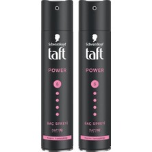 aklow akyoleticaret Power Kaşmir Saç Spreyi 250 ml - Mega Güçlü, 2'li Set