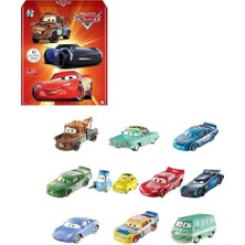 aklow akyoleticaret Disney Pixar Cars 10'lu Metal Araç Paketi, HBW15