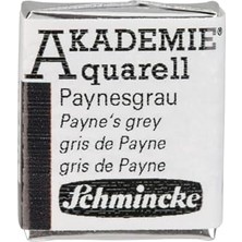 aklow akyoleticaret Akademie Aquarell Yarım, 770 Payne ', Tablet Sulu Boya, S Grey