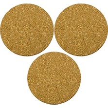 aklow akyoleticaret Heat Nihale Aus Mantar Mantar Altlık Altlık; Kahverengi, 19 x 19 x 1 cm