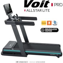 aklow akyoleticaret Pro Allstar Lıte; LED Işıklı 3.0 Hp Koşu Bandı, Telefon Için Kablosuz Şarj, 22 Km/h, 15 Eğim, Katlanabilir, Bluetooth