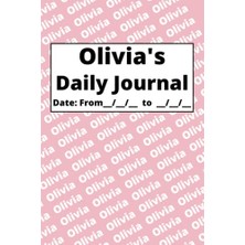 aklow akyoleticaret Olivia Kişiselleştirilmiş Günlük Defteri
