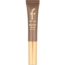 aklow akyoleticaret Puffy Liquid Hafif Yapılı ve Sünger Aplikatörlü Yoğunluğu Ayarlanabilir Likit Kontür