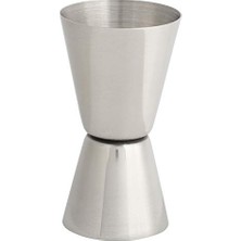 aklow akyoleticaret 20/40 ml Paslanmaz Çelik Çift Taraflı Kokteyl Jigger Ölçü Kabı