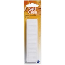 aklow akyoleticaret Self Casa Polyester Şerit Lastik Bel ve Paça Lastiği 25 mm Kaliteli Lastik