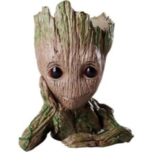 Şanal Sevimli Baby Groot Figür, 15 cm Yükseklik, Çok Amaçlı Saksı
