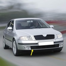 aklow akyoleticaret Skoda Octavia A5 2005-2008 Için Ön Tampon Alt Sağ Izgara Parçası 1Z0853666