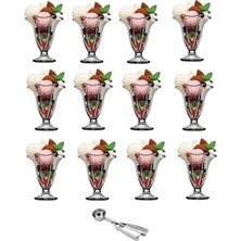 aklow akyoleticaret Canada 13 Parça Dondurmalık Sunum Set ve Dondurma Kaşığı 869CNDPLBK45679862