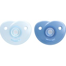aklow akyoleticaret Philips Soothie Emzik Mavi 2'li 0-6 Ay