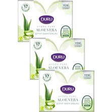 aklow akyoleticaret Hydro Pure Aloe Vera Şeffaf Duş Bakım Sabunu 6 Adet