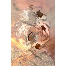 aklow akyoleticaret Ink Rose Gold Anemones: Journal